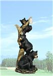 BD29598 Mischief x 3 Bears on Honeycomb
